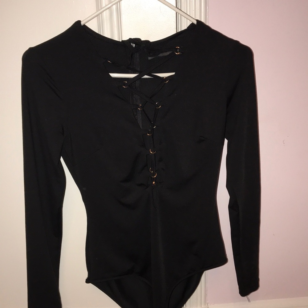 Black LF bodysuit